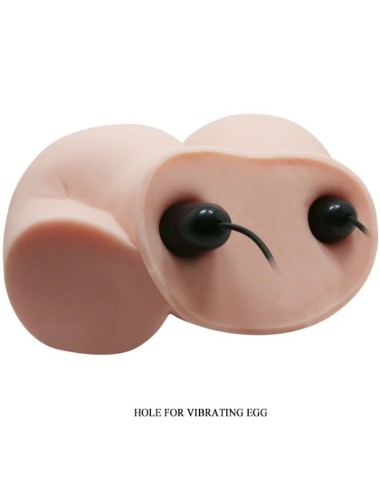 CRAZY BULL - HINTERN MIT REALISTISCHER VAGINA UND ANUS UND VIBRATION