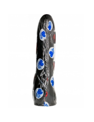 ALL BLACK - DILDO SCHWARZ REALISTISCH 20 CM