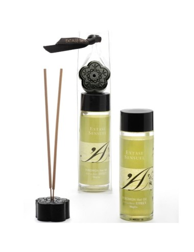 EXTASE SENSUAL - MASSAGEÖL MIT WRMEEFFEKT UND MOJITO PHEROMONEN 100 ML