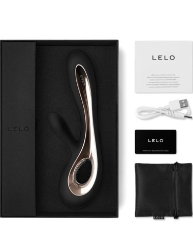 LELO - SORAYA 2 SCHWARZER KANINCHENVIBRATOR