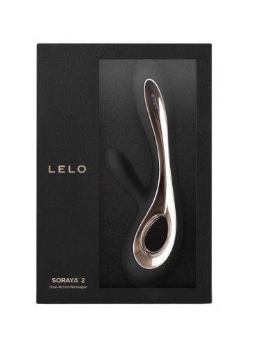 LELO - SORAYA 2 SCHWARZER KANINCHENVIBRATOR