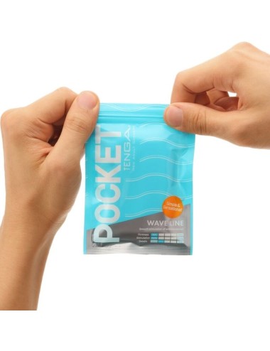 TENGA - WAVE LINE POCKET MASTURBATOR
