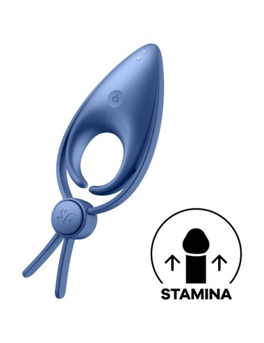SATISFYER - SNIPER RINGVIBRATOR BLAU