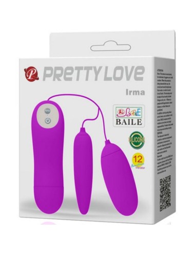 PRETTY LOVE - IRMA DOPPELVIBRIERENDES EI