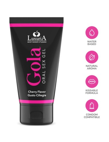 INTIMATELINE LUXURIA - ORAL SEX GEL KIRSCHGESCHMACK 50 ML