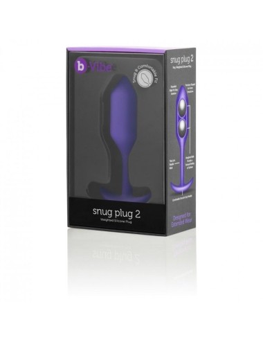 B-VIBE - SNUG ANAL PLUG 2 FLIEDER