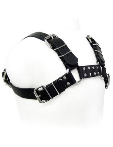 LEATHER BODY - SCHWARZ BULL DOG HARNESS