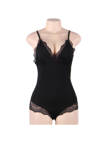 QUEEN LINGERIE - SPITZEN-TEDDY IN ÜBERGRÖSSE