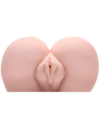 CRAZY BULL - VAGINA UND ANUS MIT REALISTISCHEM TATTOO MIT VIBRATION