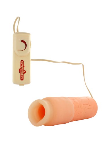 SEVEN CREATIONS - GOLD MASTURBATOR MIT VIBRATION