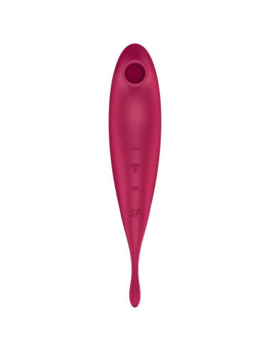 SATISFYER - TWIRLING PRO+ AIR PULSE STIMULATOR & VIBRATOR APP ROT