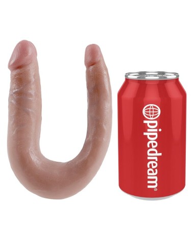 KING COCK - DOPPELPENETRATIONSDILDO 12.7 CM NATÜRLICH