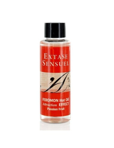 EXTASE SENSUAL - MASSAGEÖL MIT WRMEEFFEKT UND PASSIONSFRUCHT PHEROMONEN 100 ML