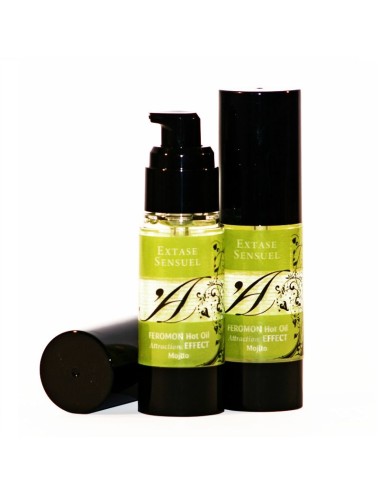 EXTASE SENSUAL - MASSAGEÖL MIT WRMEEFFEKT UND MOJITO PHEROMONEN 30 ML