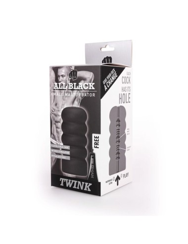 ALL BLACK - MASTURBATOR TWINK