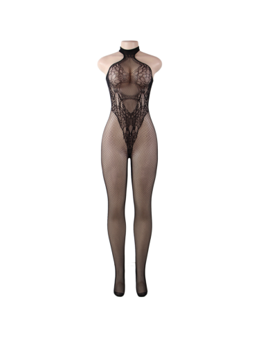 QUEEN LINGERIE - BARE BACK BODYSTOCKING S/L