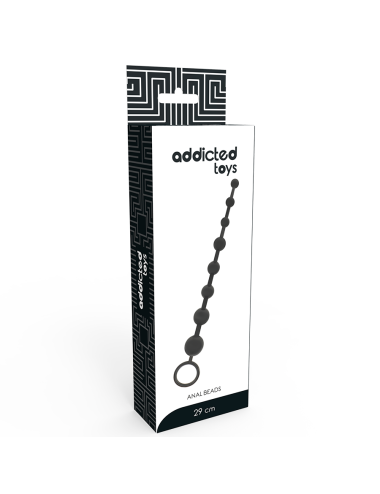 ADDICTED TOYS - ANALPERLEN 29 CM SCHWARZ
