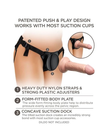 KING COCK - ELITE VERSTELLBARES GESCHIRR FÜR ANFNGER