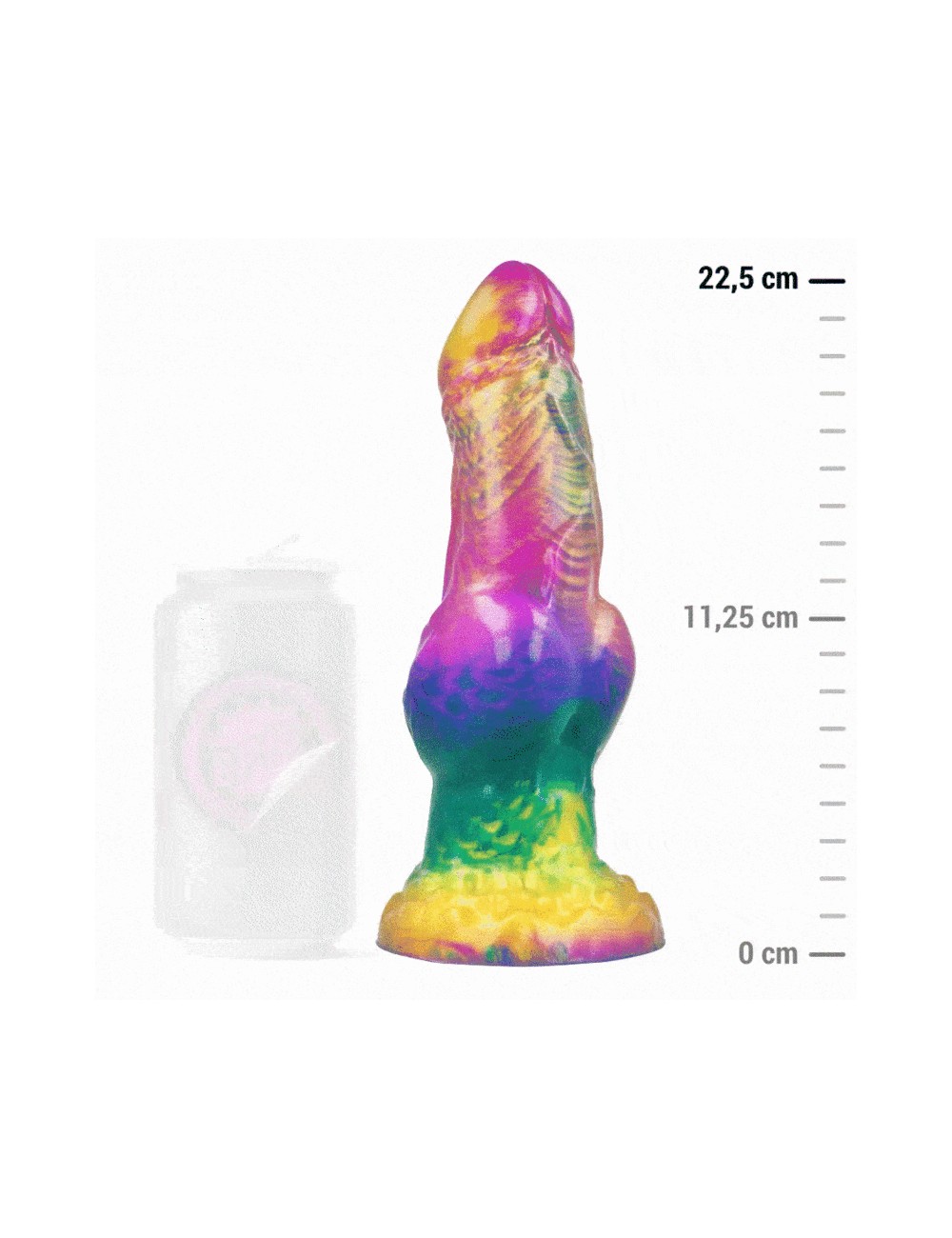 EPIC - IRIS DILDO MIT REGENBOGENFARBENEN HODEN DER VERGNÜGUNG EPIC - IRIS DILDO MIT REGENBOGENFARBENEN HODEN DER VERGNÜGUNG