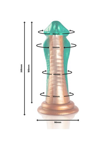 EPIC - PYTHON DILDO COBRA GRÜN