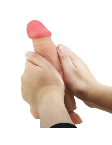 PRETTY LOVE - SLIDING SKIN SERIES REALISTISCHER DILDO MIT SLIDING SKIN FERNBEDIENUNG SAUGNAPFLEISCH 21
