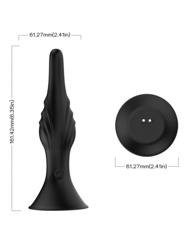 ARMONY - VIBRATOR & ANALPLUG FERNBEDIENUNG SCHWARZ