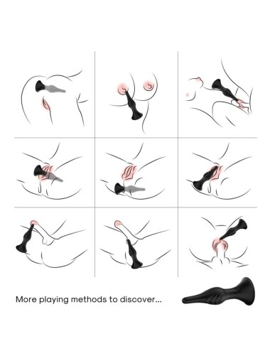 ARMONY - VIBRATOR & ANALPLUG FERNBEDIENUNG SCHWARZ