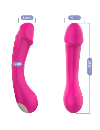 ARMONY - DILDO VIBRATOR G-SPOT SILIKON FUCHSIA