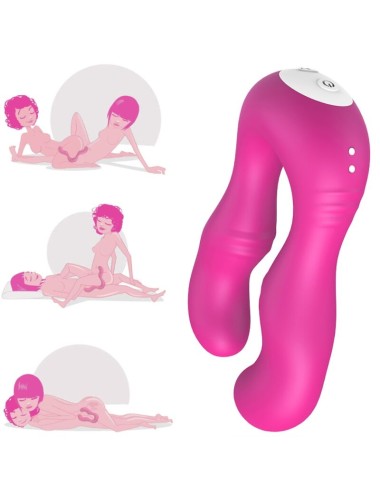 ARMONY - SERAPH VIBRATOR DOPPELTE FERNBEDIENUNG FUCHSIA