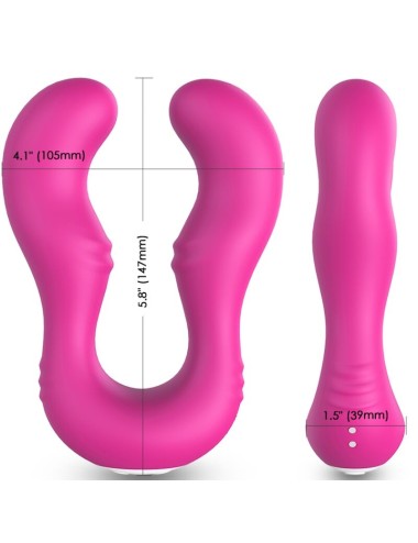 ARMONY - SERAPH VIBRATOR DOPPELTE FERNBEDIENUNG FUCHSIA