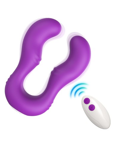 ARMONY - SERAPH VIBRATOR DOPPELTE FERNBEDIENUNG LILA