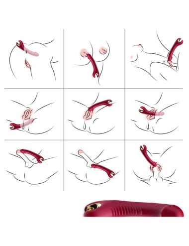 ARMONY - PRINCE DILDO VIBRATOR & ROTATOR ROT