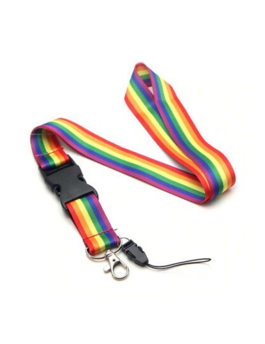 STOLZ - LGBT-FLAGGE LANYARD