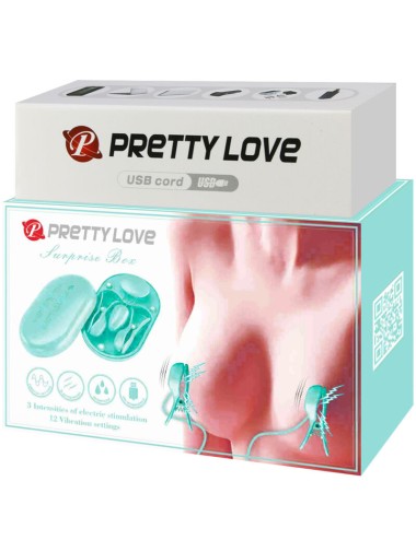 PRETTY LOVE - SURPRISE BOX BLAUE ELEKTROSTIMULATIONSPINZETTE