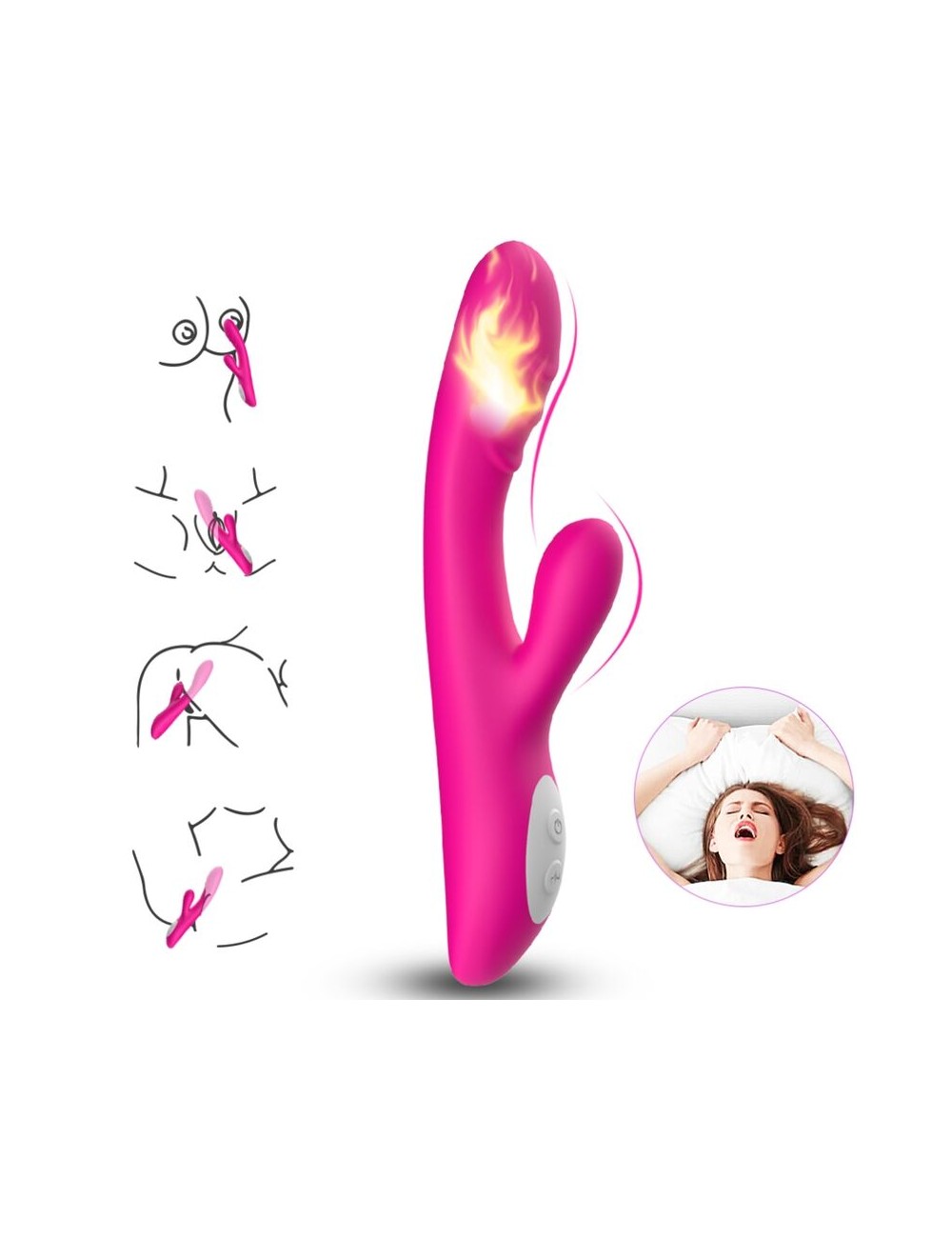 ARMONY - SPARK VIBRATOR WÄRMEEFFEKT FUCHSIA