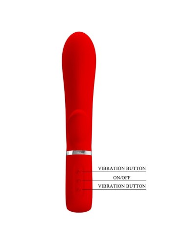 PRETTY LOVE - THOMAS MULTIFUNKTIONS-G-SPOT-VIBRATOR ROT