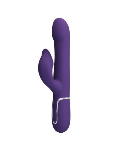 PRETTY LOVE - ZALIN RABBIT VIBRATOR PERLEN 4 IN 1 LILA