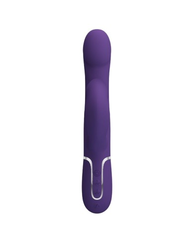PRETTY LOVE - ZALIN RABBIT VIBRATOR PERLEN 4 IN 1 LILA