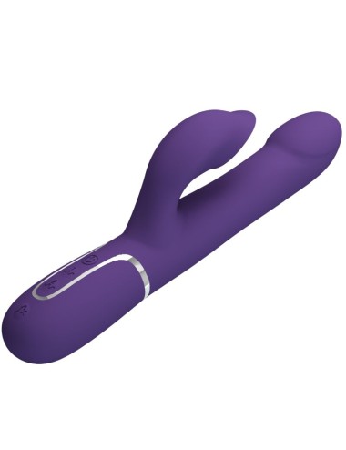 PRETTY LOVE - ZALIN RABBIT VIBRATOR PERLEN 4 IN 1 LILA