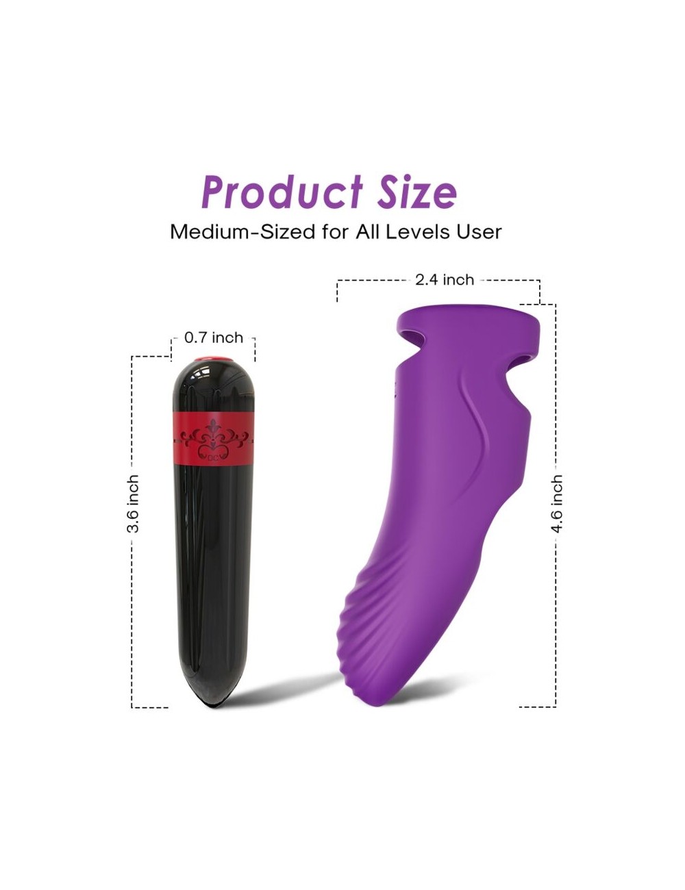 ARMONY - AURORA VIBRATOR FINGER LILA