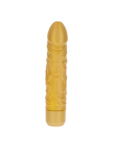 GET REAL - GOLD DICKER ORIGINAL VIBRATOR GOLD