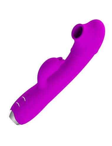 PRETTY LOVE - REGINA WIEDERAUFLADBARER VIBRATOR-SAUGER LILA
