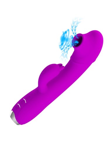 PRETTY LOVE - REGINA WIEDERAUFLADBARER VIBRATOR-SAUGER LILA