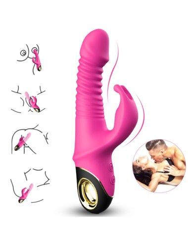 ARMONY - ZING DILDO VIBRATOR KANINCHEN FUCHSIA