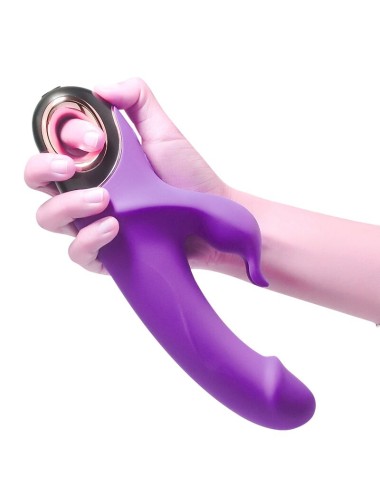 ARMONY - METEROR DILDO VIBRATOR RABBIT ROTATOR LILA