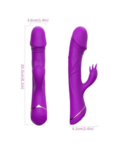 ARMONY - DILDO VIBRATOR KANINCHEN SILIKON LILA