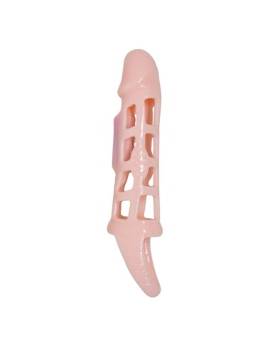 PRETTY LOVE - HARRISON PENIS EXTENDER COVER MIT VIBRATION UND RIEMEN 13.5 CM