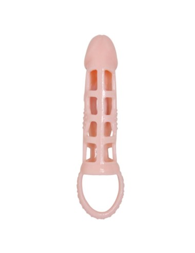 PRETTY LOVE - HARRISON PENIS EXTENDER COVER MIT VIBRATION UND RIEMEN 13.5 CM