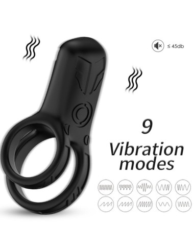ARMONY - DOPPELRINGVIBRATOR SCHWARZ