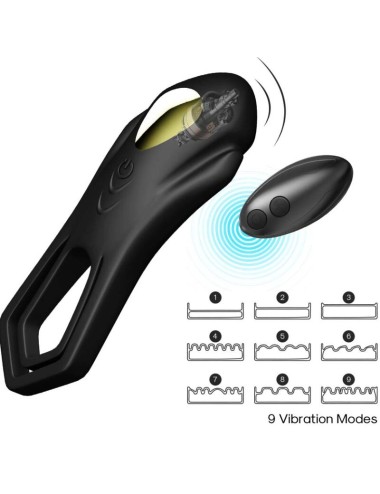 ARMONY - ROADSTER VIBRATOR DOPPELRING-FERNBEDIENUNG SCHWARZ